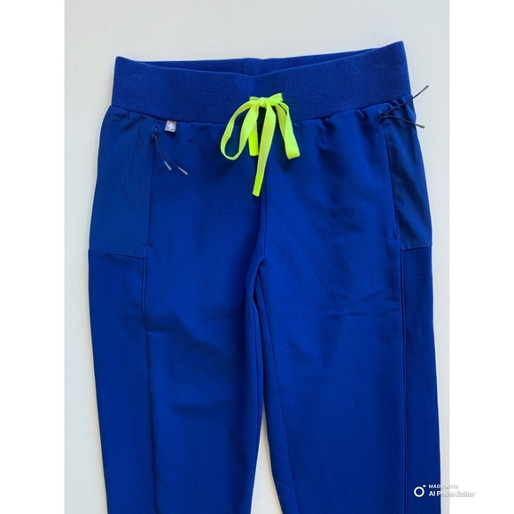 Figs XXS TALL Electric Blue Boston Slim Tall Jogger Scrub Pants NWT TALL INSEAM - Picture 4 of 16